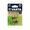 2x Piles AA Varta Rechargeable LR6 BP2 2100mAh