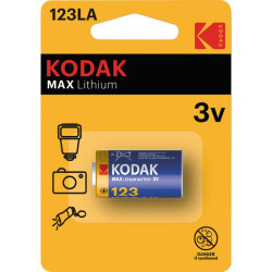 Pile Lithium Kodak CR123A 3V ULTRA Blister