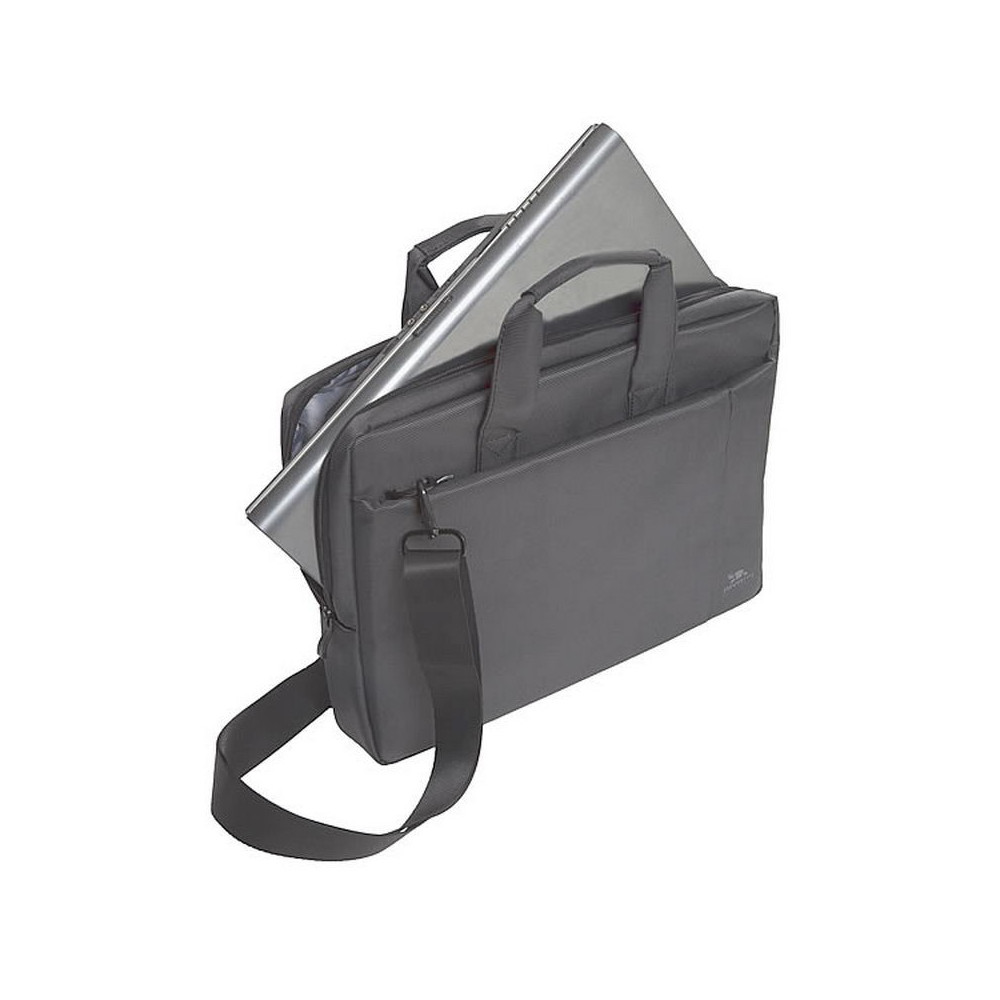 Sacoche pour PC Portable Rivacase 15.6" Gris