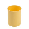 Pot à crayons rond Faibo opaque / Jaune