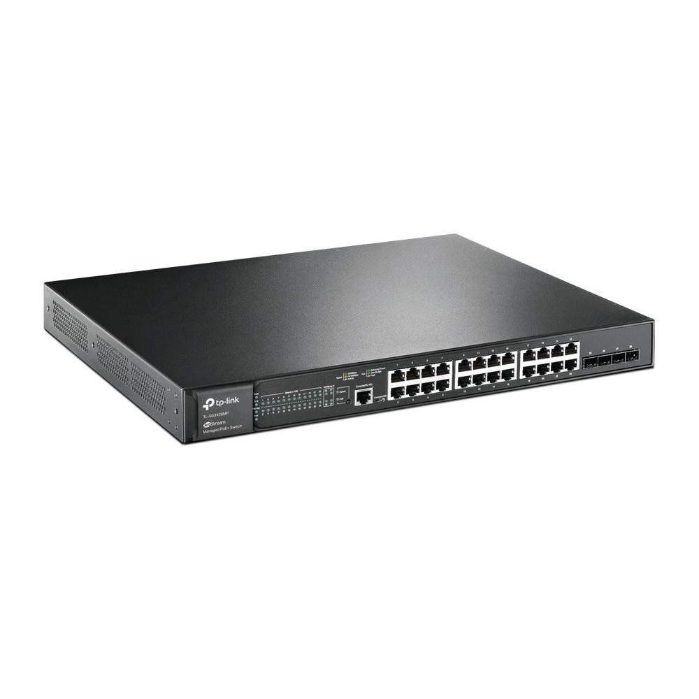 Switch TP-Link JetStream administrable 28 ports Gigabit L2 avec 24 ports PoE+