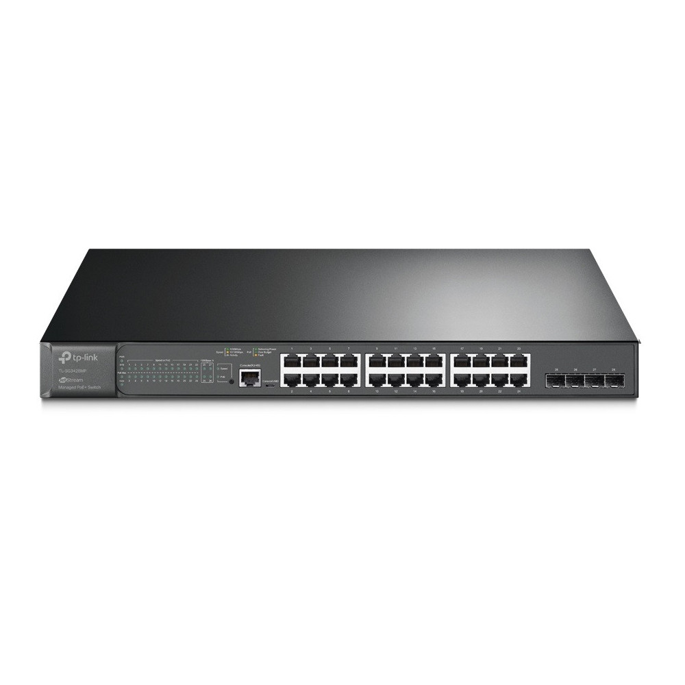 Switch TP-Link JetStream administrable 28 ports Gigabit L2 avec 24 ports PoE+