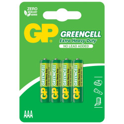 4x Piles GP Greencell Extra...