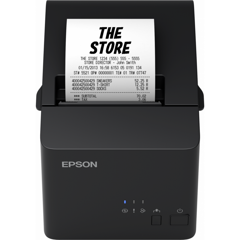 Epson TM-T20X (052) Ethernet / Noir