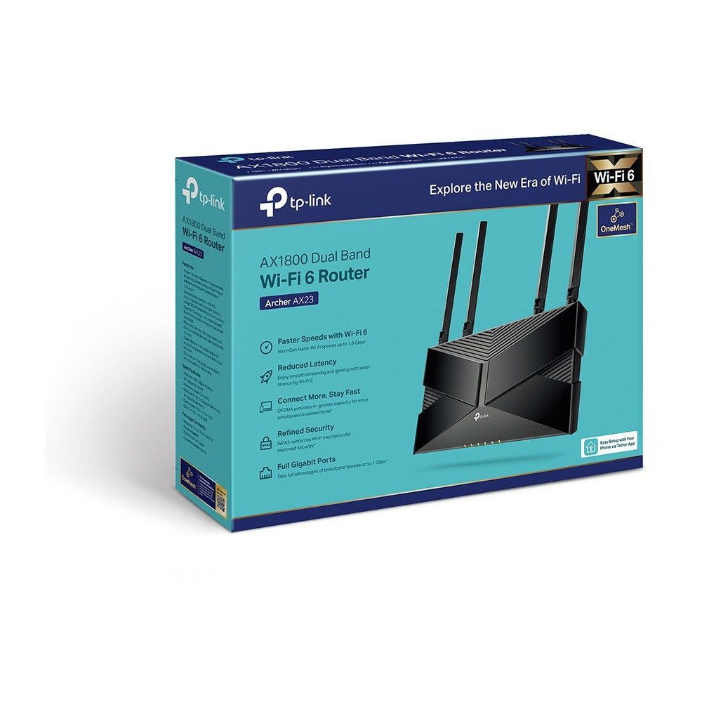 Routeur WiFi 6 AX1800 bi-bande TP-Link ARCHER AX23