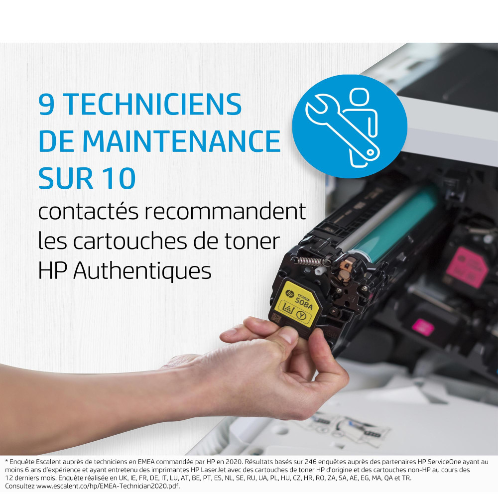 Cartouche d'encre Originale HP PageWide 913A / Noir