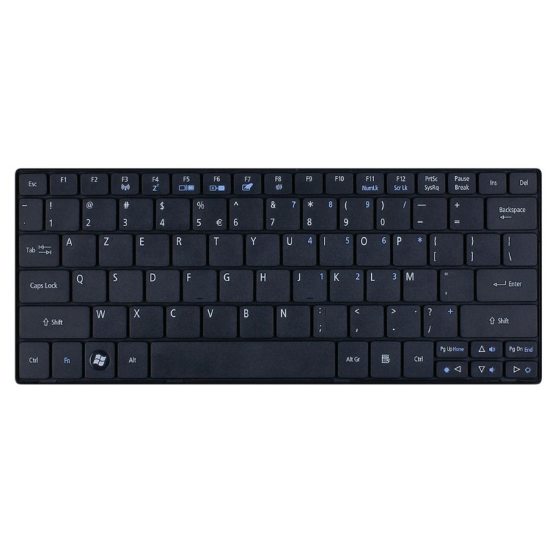 Clavier pour pc portable Acer Aspire One 722