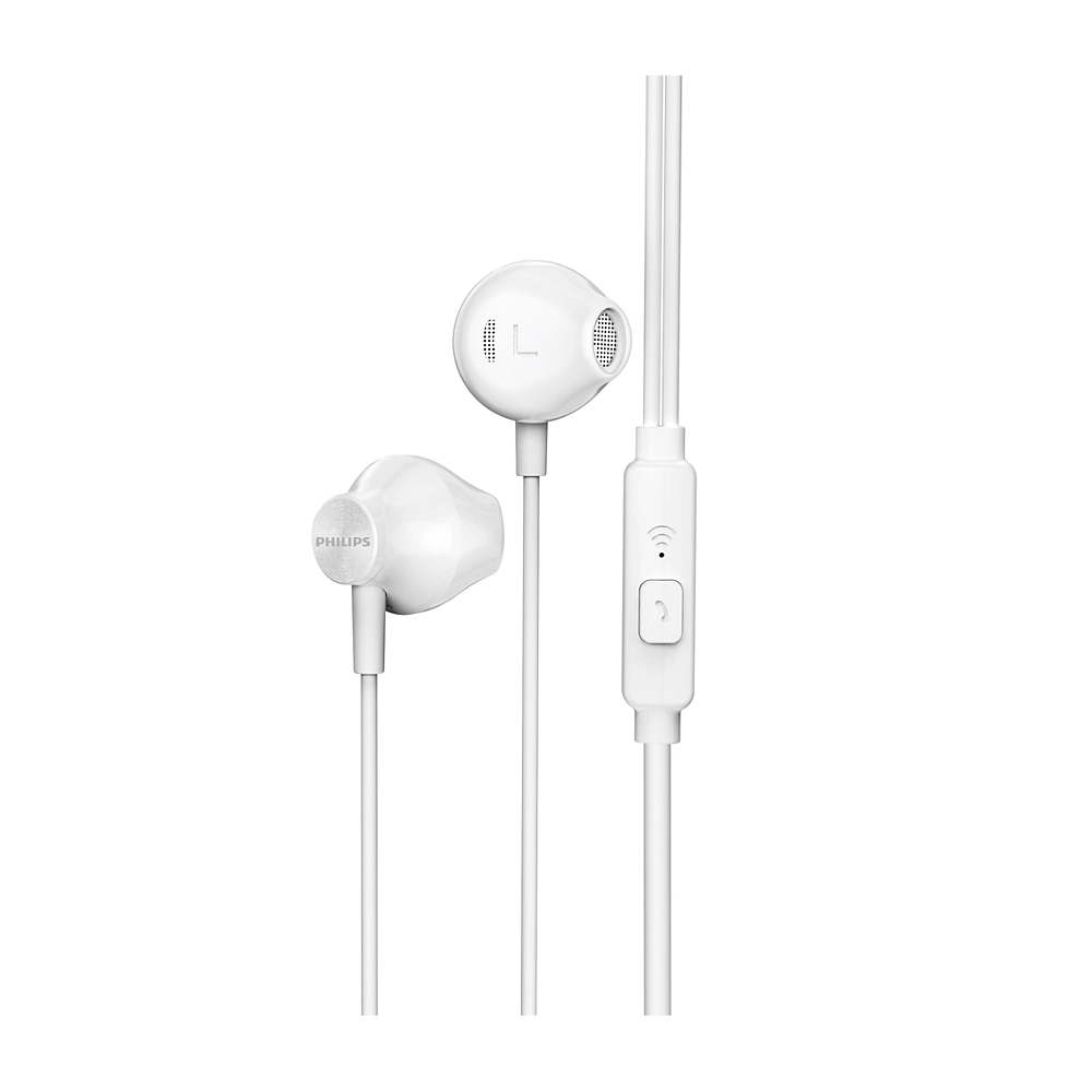 Ecouteurs avec micro Filaire PHILIPS TAUE101WT/00 / Blanc