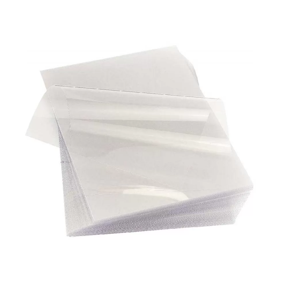 100 PAGE DE GARDE TRANSPARENTE POUR RELIURE A3 - 125 MICRONS