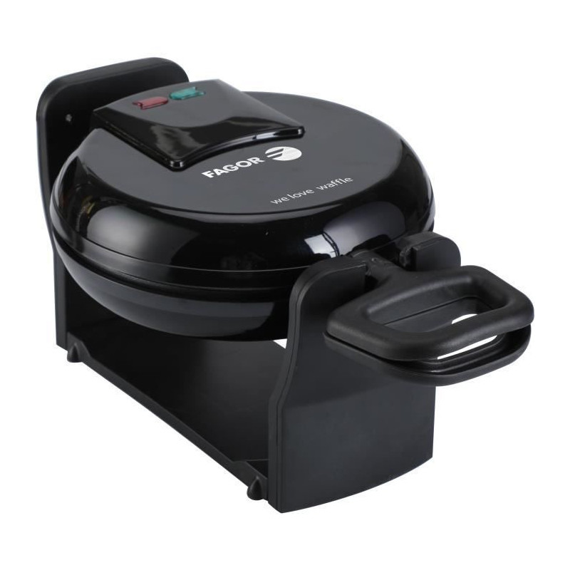 Salton WM1082 Gaufrier Rotatif Acier Inoxydable Et Noir