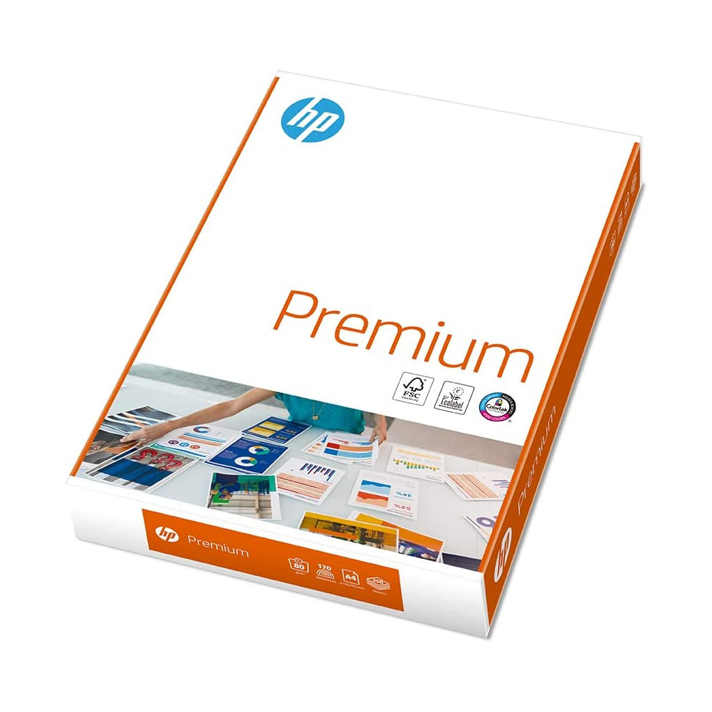Rame papier HP Premium A4 80g/m²  / 500 Papiers