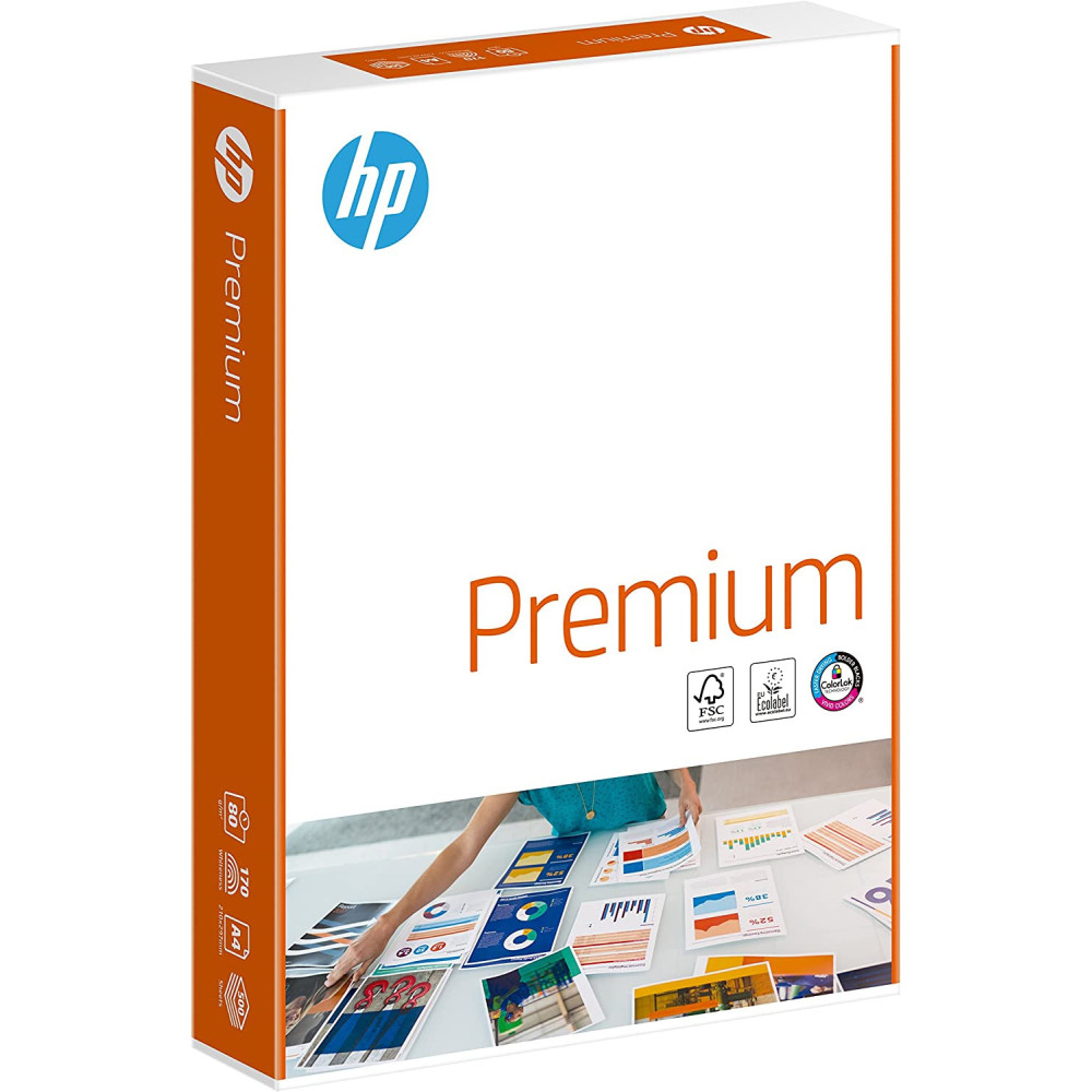 Rame papier HP Premium A4 80g/m²  / 500 Papiers