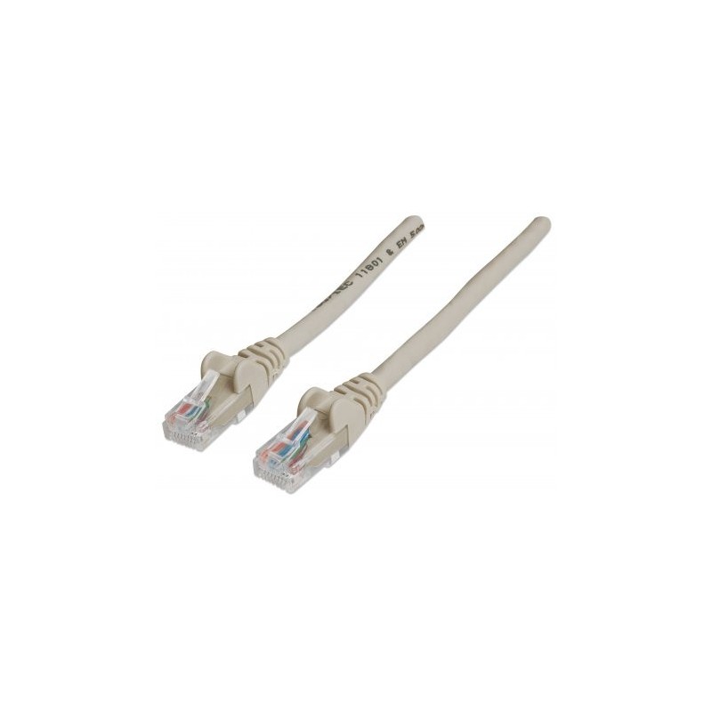 Câble réseau Ethernet (RJ45) résistant gris catégorie 6A S/FTP