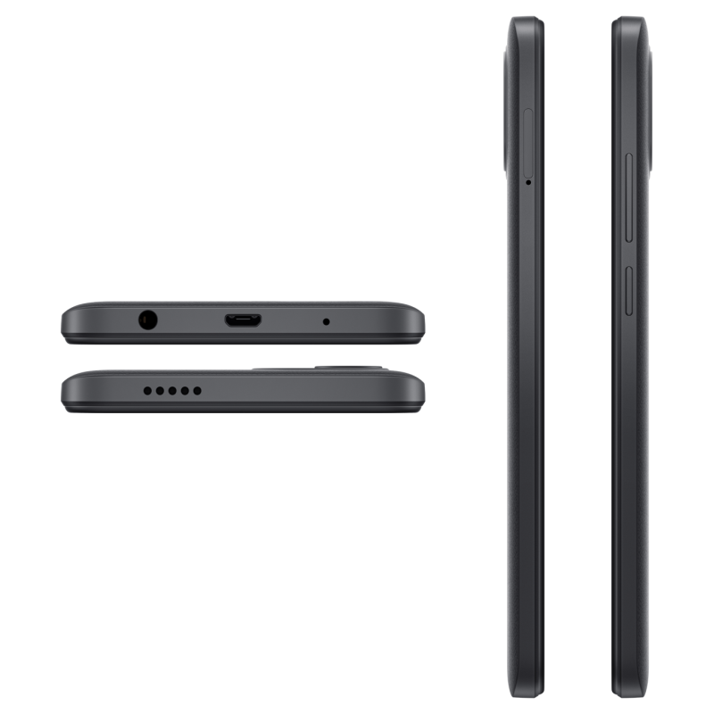 Xiaomi Redmi A1 Smartphone 2+32GB Nero - Display 6.52" HD+ 120Hz, Batteria 5000 MAh, Fotocamera 8MP, Processore MediaTek Helio A22