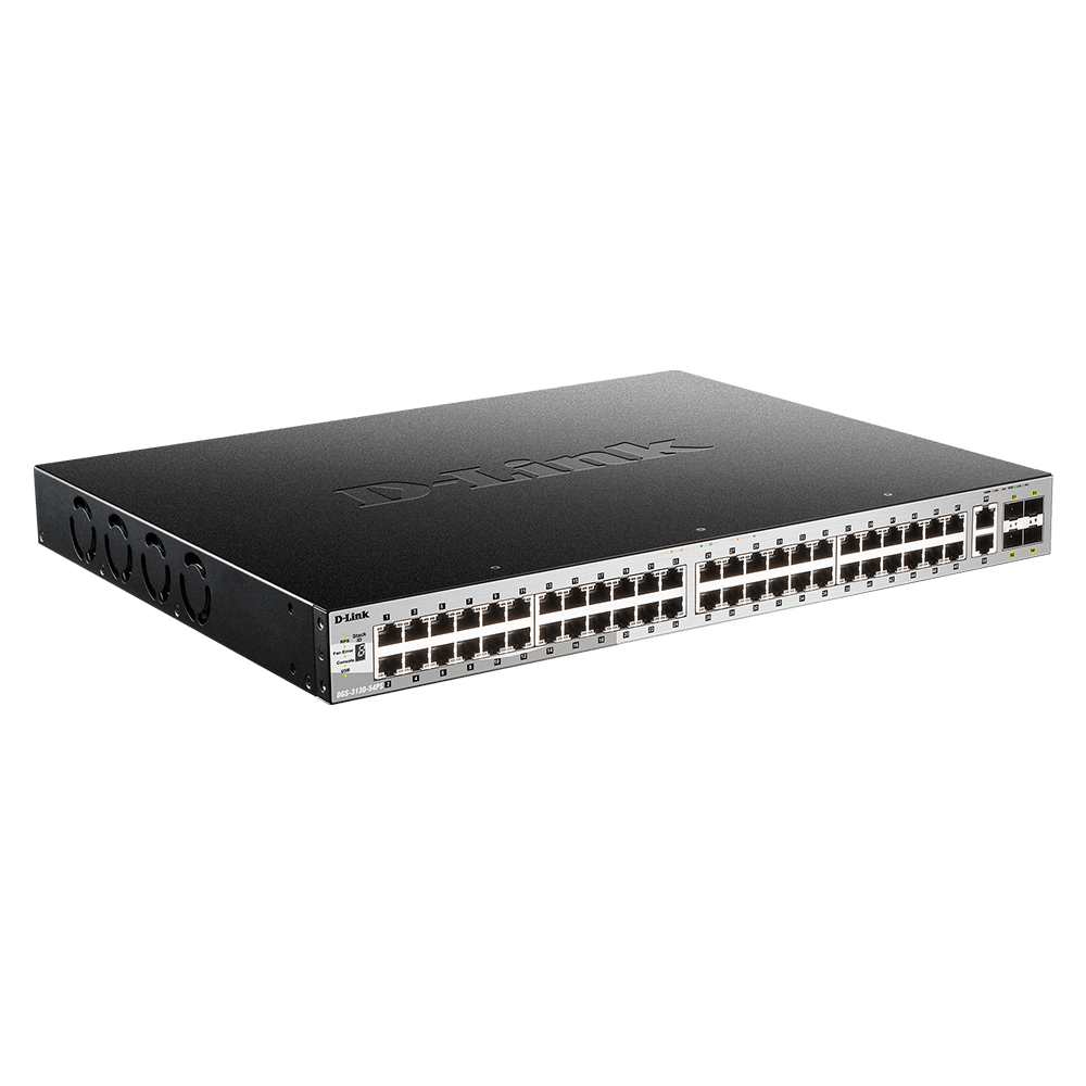 Switch Gigabit PoE D-Link 54 ports Lite Layer 3 Empilable