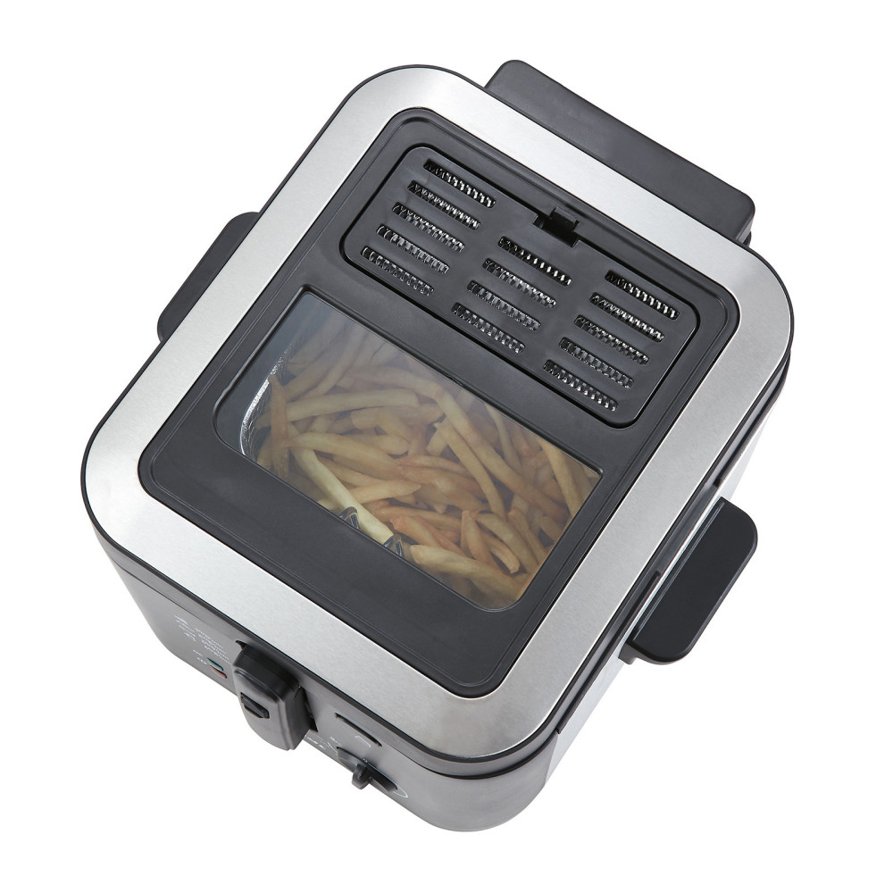 Friteuse Brandt FRI25X2 / 1600 W / Acier inoxidable