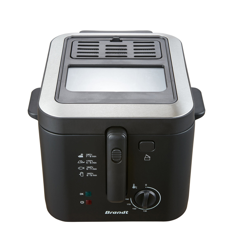 Friteuse Brandt FRI25X2 / 1600 W / Acier inoxidable