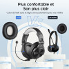 Casque Micro Filaire OneOdio A71D / Noir