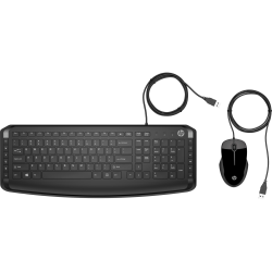 Ensemble Clavier et Souris Filaires USB HP Pavilion 200 / Noir