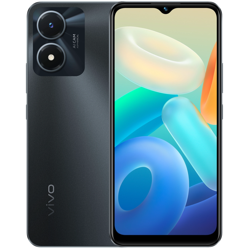 Vivo Y02S 32 Go Noir | Mobile Vivo Tunisie