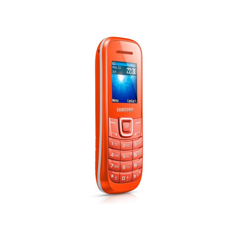 Téléphone Portable Samsung E1200R / Orangé