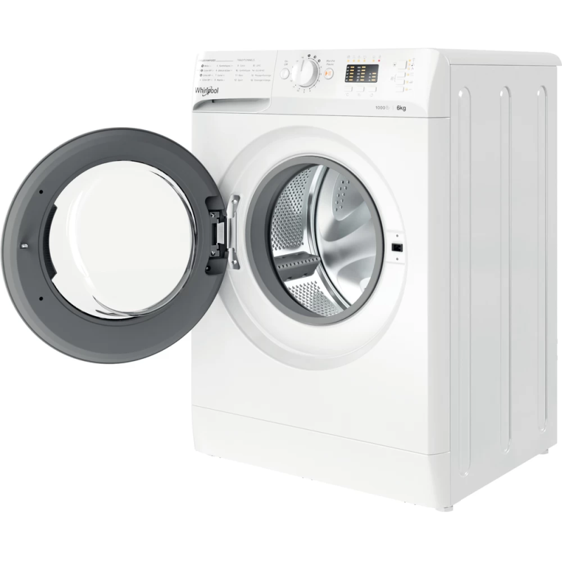 Machine à laver Whirlpool Hublot posable WMTA 6101 NA / 6 Kg / Blanc