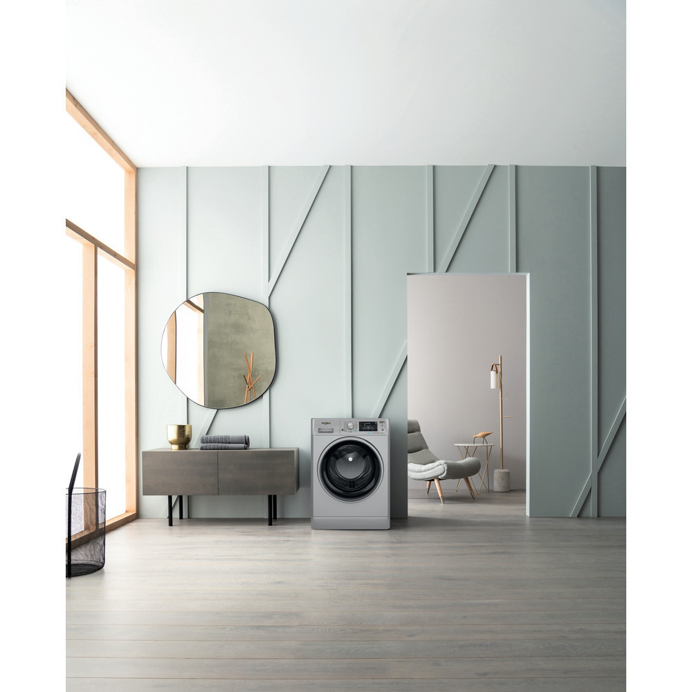Machine à laver HUBLOT POSABLE Whirlpool FFWD 9248 SBS V NA / 9 Kg / Silver