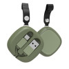 Câble stockage flexible Havit H640 USB vers Micro-USB pour Smartphone / Vert