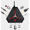 Hub USB Havit H95 / USB 3.0 / USB 2.0 / Lecteur de carte TF/SD / Jack 3.5