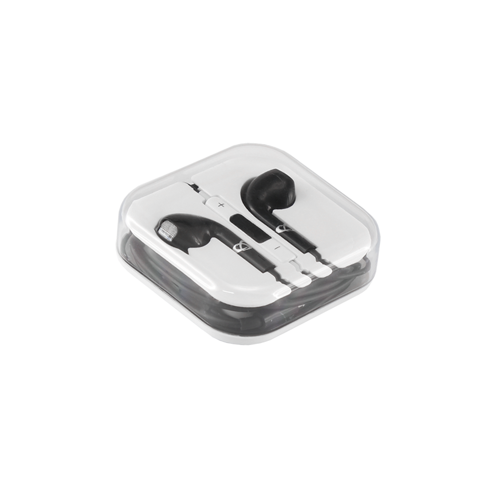 Écouteurs avec Microphone SBOX IEP-204 / Noir