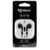 Écouteurs avec Microphone SBOX IEP-204 / Noir
