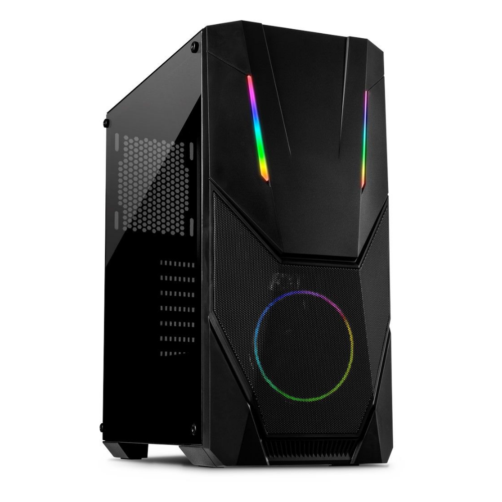 Boîtier Gamer Inter-Tech IT-3303 HORNET RGB Noir