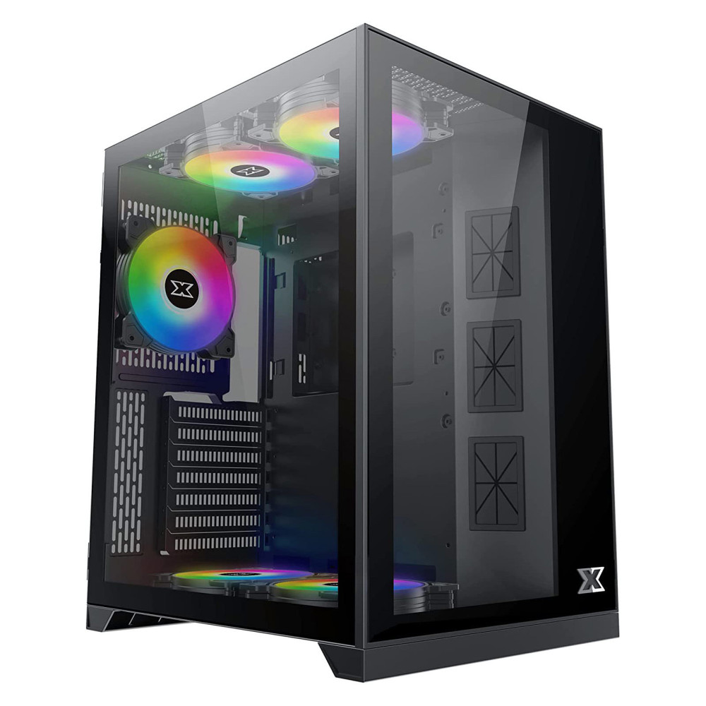 Boîtier Gamer Xigmatek Aquarius S Moyen Tour Noir RGB