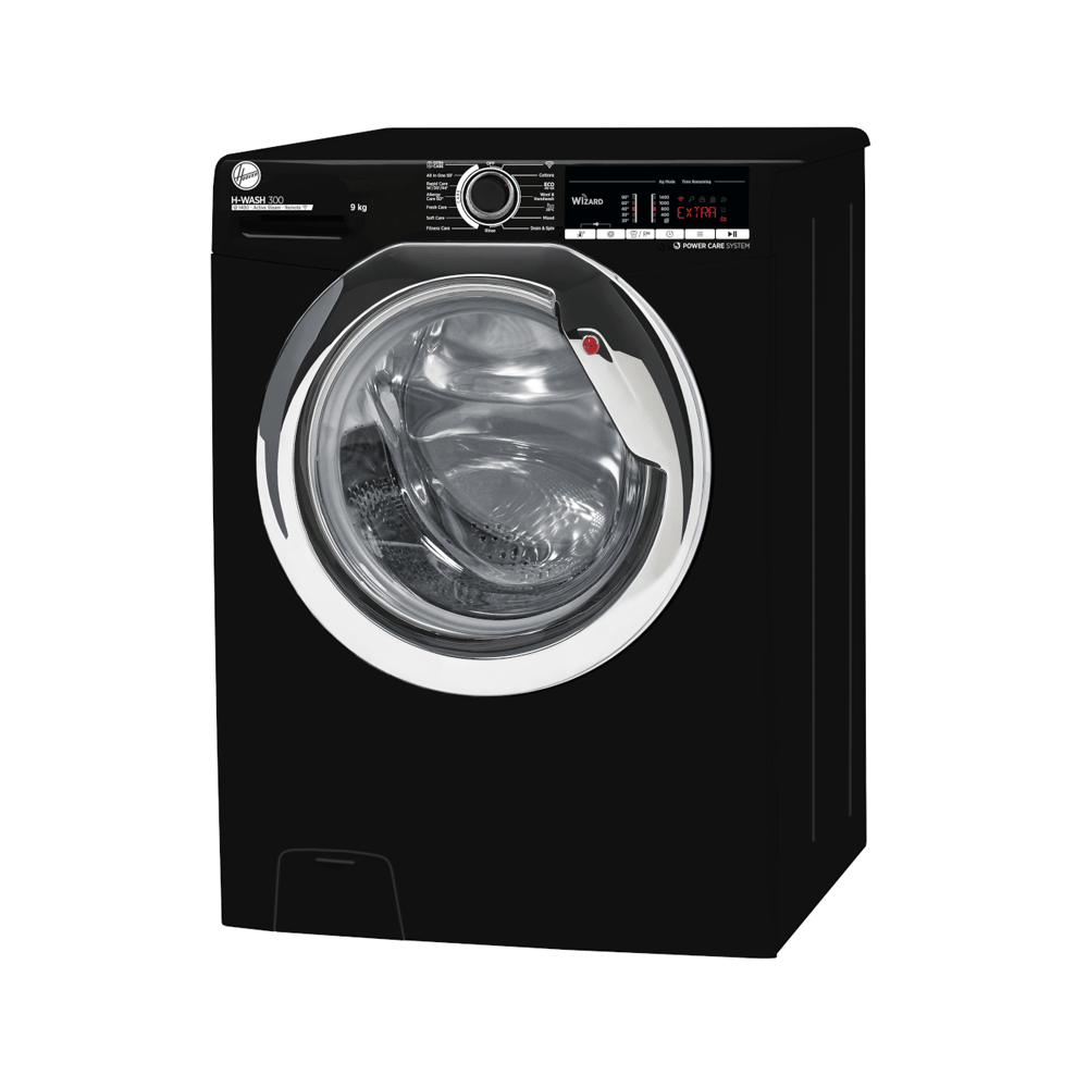 Lave linge Hoover H-WASH 300 LITE 10.5 KG Smart / 1400 trs / Noir