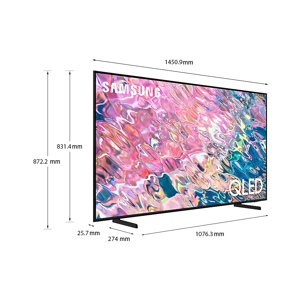 TV Samsung 65" Q60B QLED 4K Smart TV Série 6