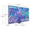TV Samsung 55" QN85B Neo QLED 4K Smart TV Série 8