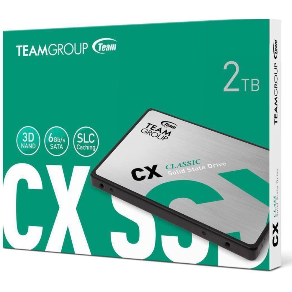 Disque SSD Interne TeamGroup CX2 2 To 2.5" SATA III