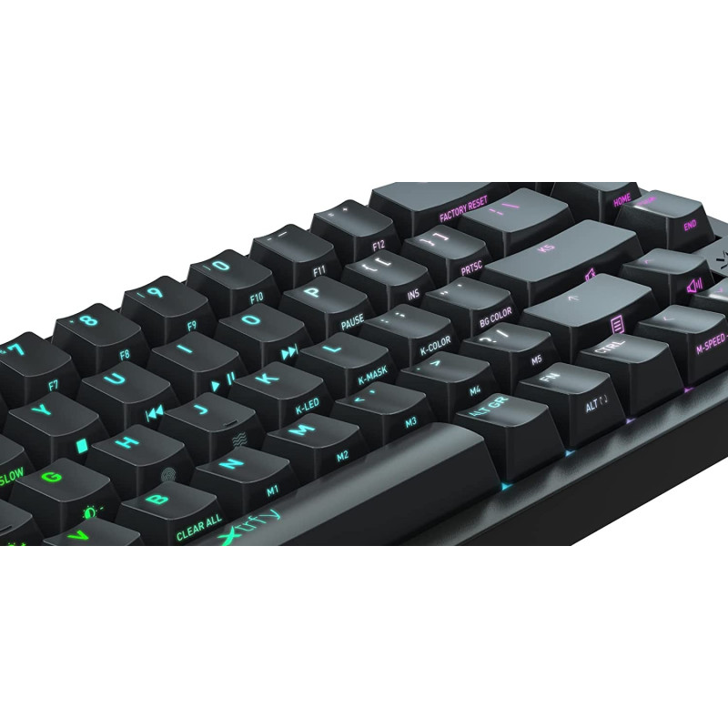 XTRFY K5 Clavier de Jeu mécanique RVB Ultra-Personnalisable et