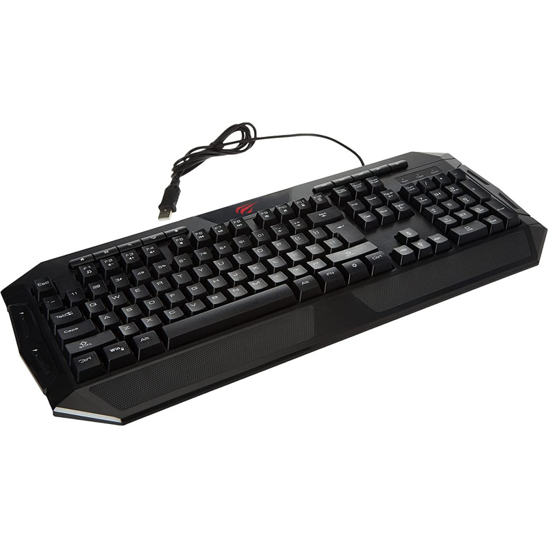 HAVIT KB487L Kit de jeu clavier mécanique avec souris + tapis de souri