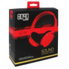 Casque Micro X1 / Jack 3.5 / Noir et Rouge