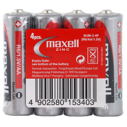 Piles jetables MAXELL R6