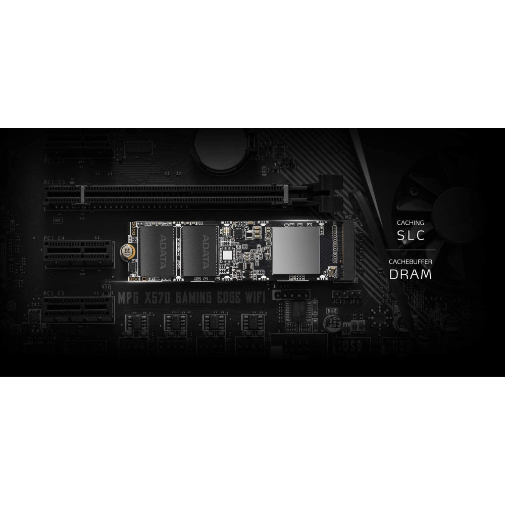 Disque Dur Interne SSD Adata XPG SX8100 PCIe Gen3x4 M.2 2280 / 256 Go