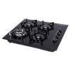 Plaque de cuisson encastrable à gaz Vermax / 4 Feux / 60 cm / Noir