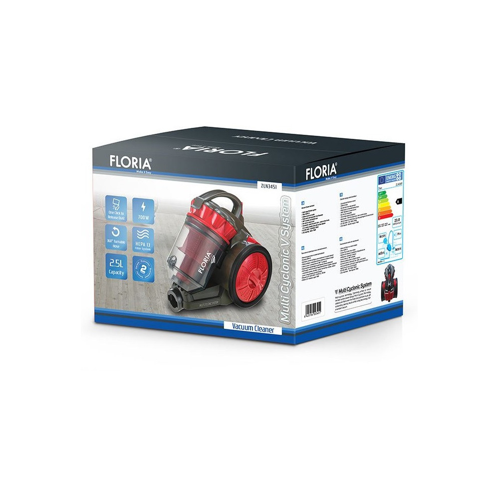 Aspirateur Sans sac Zilan Floria ZLN3451 / 700W
