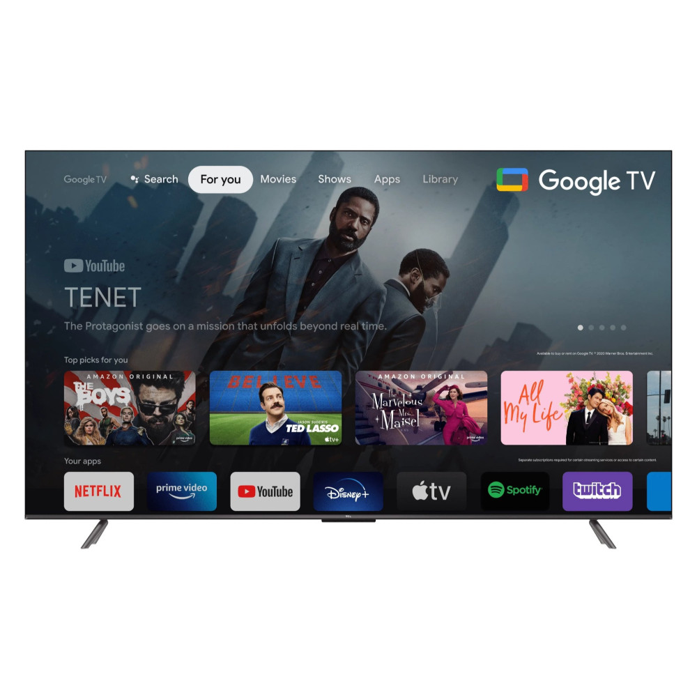 TV TCL P735 55" LED UHD 4K / Smart TV / ANDROID / Noir