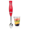 Mixeur Plongeant NEWSTAR Avec un Goblet doseur MIX02R / 600 ml / 1700 Watts / Rouge