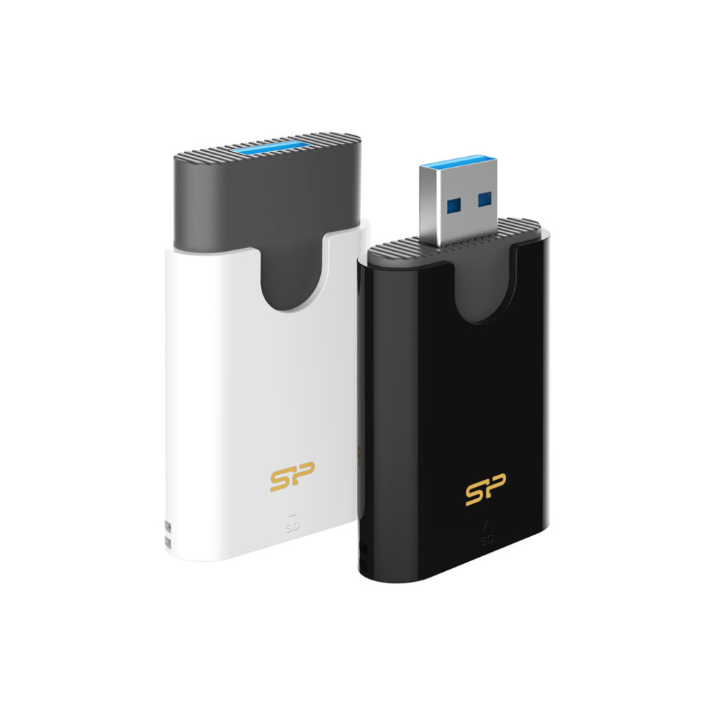 LECTEUR DE CARTE SUPER SPEED SILICON POWER / Blanc