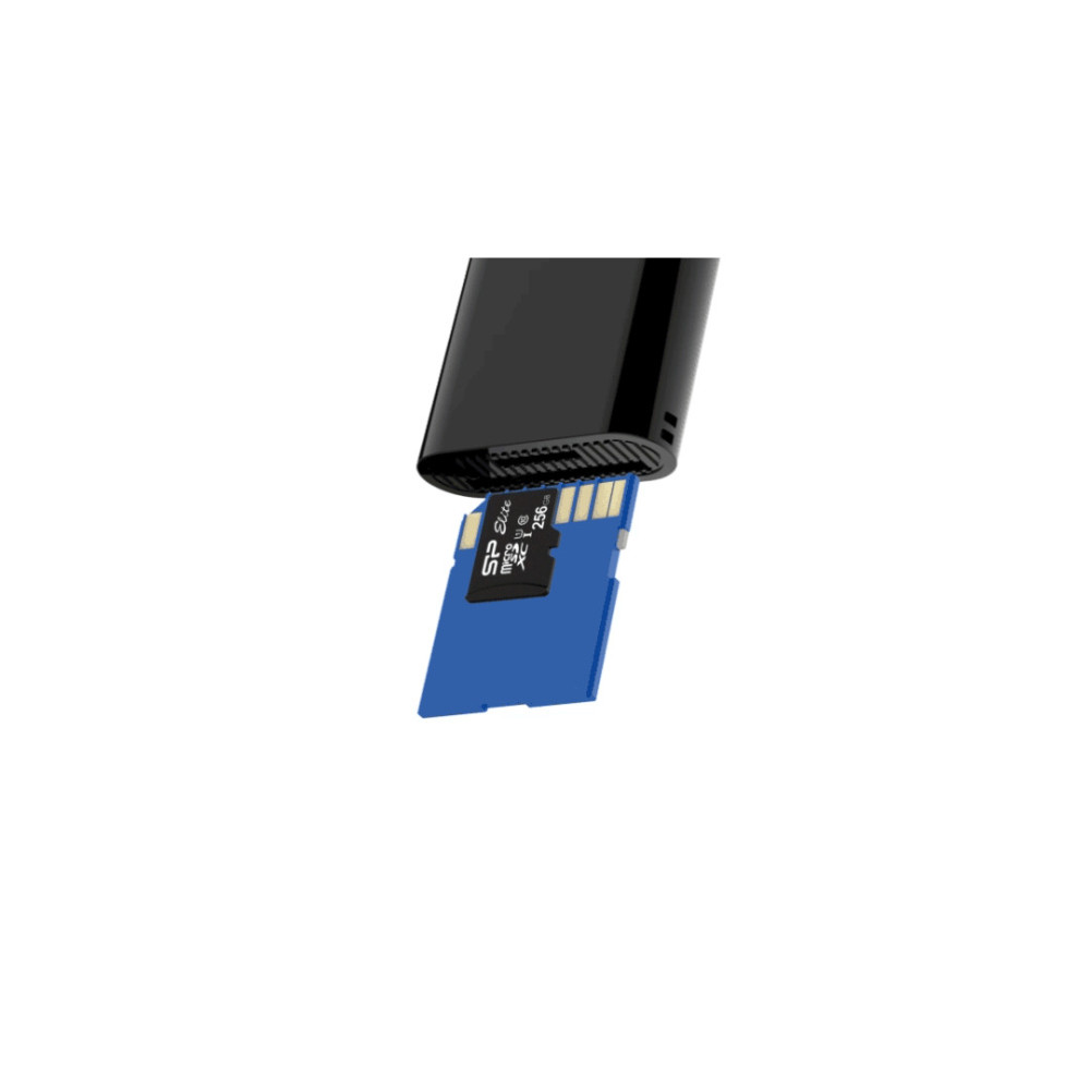 LECTEUR DE CARTE SUPER SPEED SILICON POWER / Noir