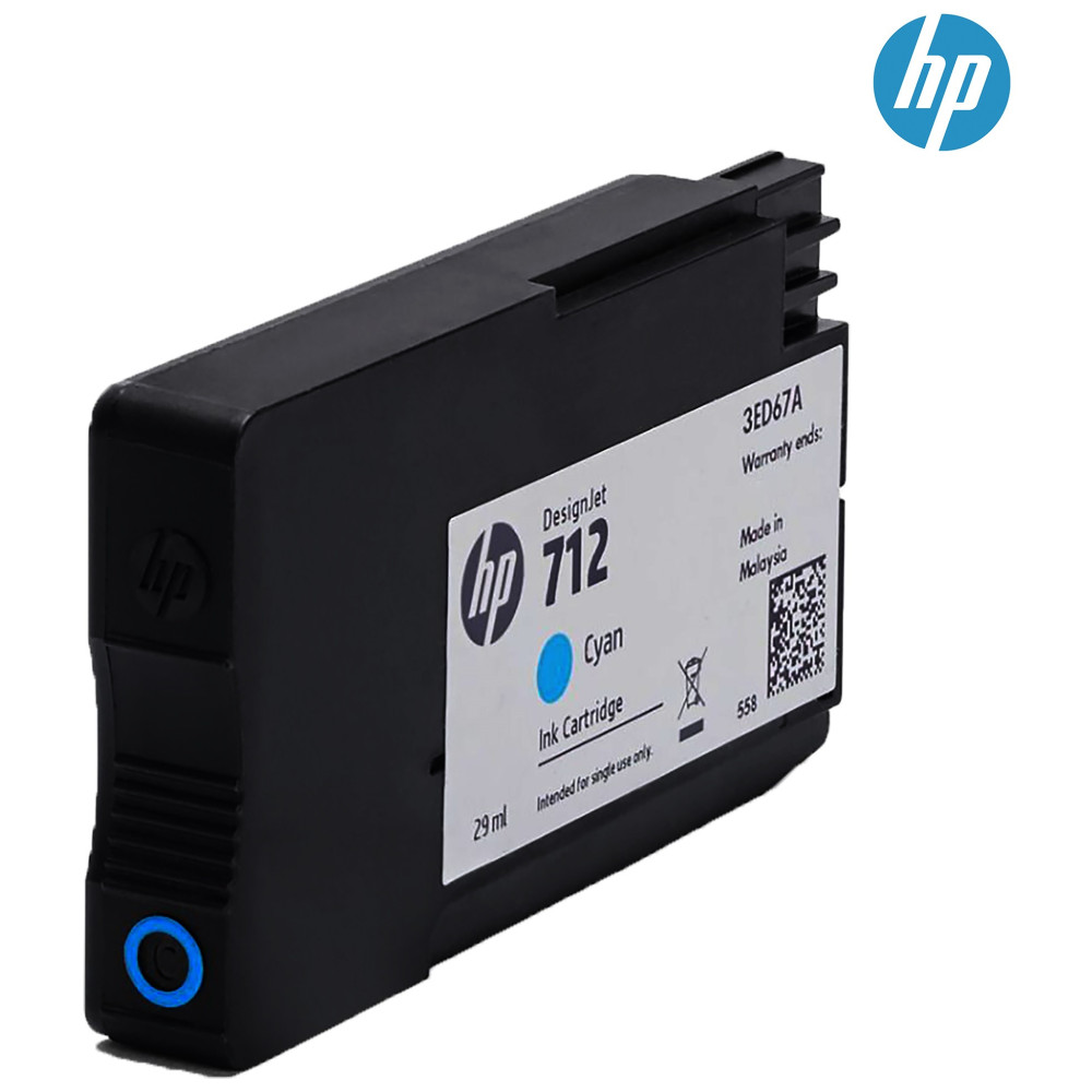 Cartouche d'encre DesignJet HP 712 / Cyan