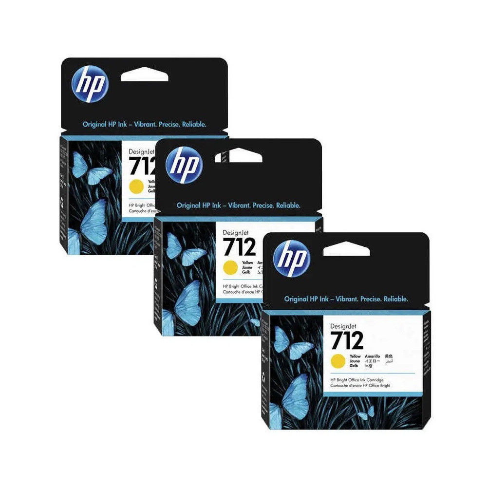 Cartouche d'encre DesignJet HP 712 / Yellow